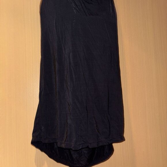 Athleta Women's Transcendence Black Stripe Tank Top Sports Bra Active Small - Picture 3 of 13